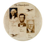 WASHINGTON/LINCOLN/TOWNSEND "THE EMANCIPATORS" MIRROR.