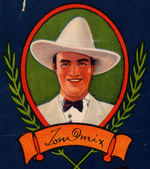 "TOM MIX CIRCUS" FRAMED SIGN FEATURING IRMA WARD.