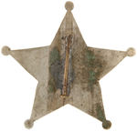 “SPECIAL DEPUTY SHERIFF/EL PASO CO” EARLY COLORADO BADGE.