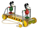 "MICKEY MOUSE CIRCUS" RARE PULL TOY.