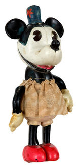 MINNIE MOUSE CELLULOID SQUEAKER FIGURE.