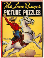 "THE LONE RANGER PICTURE PUZZLES" BOXED SET.
