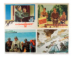 WORLD WAR II MOVIES LOBBY CARD LOT.