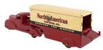 "NORTH AMERICAN VAN LINES, INC. DELUXE TRAILER TRUCK" BOXED MARX TOY.