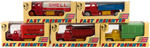 "TINY GIANT" BOXED TOY TRUCK LOT.