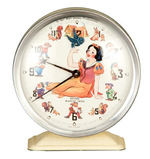 SNOW WHITE "BAYARD" ALARM CLOCK.