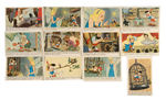 "PINOCCHIO" FRENCH  POSTCARD SET.