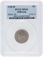 5C JEFFERSON NICKEL LOT.