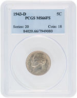 5C JEFFERSON NICKEL LOT.