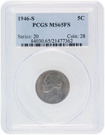 5C JEFFERSON NICKEL LOT.