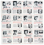 “AUTOGRAPHS” COMPLETE BOXED CARD GAME INC. RUTH & DIMAGGIO.