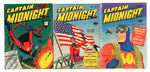 "CAPTAIN MIDNIGHT" COMIC BOOK LOT.