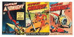 "CAPTAIN MIDNIGHT" COMIC BOOK LOT.