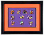 "MICKEY'S NOT SO SCARY HALLOWEEN PIN COLLECTION 2008" LIMITED EDITION FRAMED SET.