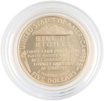 $5 BILL OF RIGHTS 1993-W GOLD COMMEMORATIVE PROOF.