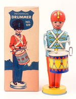 "MECHANICAL DRUMMER" BOXED WIND-UP BY CHEIN.