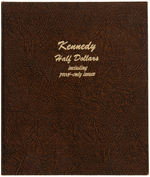 COMPLETE SET OF KENNEDY HALF DOLLARS 1964-1999 UNC-PROOF.