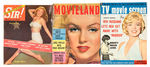 MARILYN MONROE MAGAZINE LOT.