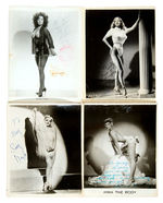 BURLESQUE PERFORMER SIGNED PHOTO LOT.