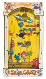 "BULLWINKLE PINBALL GAME" BOXED.