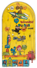 "BULLWINKLE PINBALL GAME" BOXED.