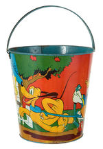 DISNEY MULTI-CHARACTER LARGE SAND PAIL.