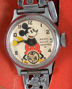 "INGERSOLL MICKEY MOUSE WRIST WATCH" BOXED 1934 VERSION.