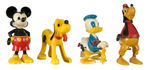 DISNEY CHARACTER TWIRLING TAIL TOY SET BY MARX.