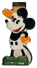 MICKEY MOUSE FIGURAL COMPOSITION PENCIL BOX (COLOR VARIETY) BY DIXON.