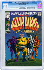 "MARVEL SUPER-HEROES! PRESENTS:GUARDIANS OF THE GALAXY" #18 JANUARY 1969 CGC 7.0 F/VF.