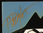 BORIS & NATASHA LIMITED EDITION ART TILES SIGNED BY ARTIST  PAUL VOUGHT & VOICE ACTOR JUNE FORAY.