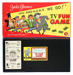 "JACKIE GLEASON'S 'AND AWA-A-A-A-Y WE GO!' TV FUN GAME."