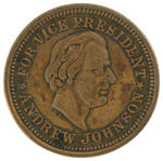 LINCOLN 1864 CAMPAIGN TOKEN TRIO.