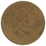 LINCOLN 1864 CAMPAIGN TOKEN TRIO.