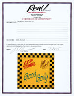 LITTLE RICHARD SIGNED "GOOD GOLLY" LP ALBUM COVER.