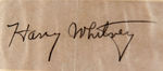 AMELIA EARHART SIGNATURE IN AUTOGRAPH ALBUM.