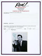 BOBBY DARIN SIGNED PHOTO.