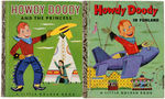 HOWDY DOODY BUFFALO BOB SMITH SIGNED LITTLE GOLDEN BOOK PAIR.