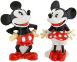 MICKEY & MINNIE MOUSE MAW OF LONDON TOOTHBRUSH HOLDERS.