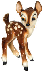 BAMBI LARGE & EXCEPTIONAL ZACCAGNINI CERAMIC FIGURINE.