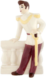 PRINCE CHARMING FROM "CINDERELLA" CERAMIC PLANTER BY SHAW.