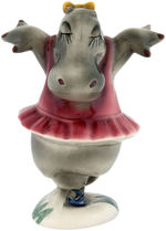 FANTASIA VERNON KILNS HIPPOPOTAMUS FIGURINE.