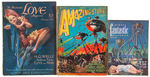 H. G. WELLS “WAR OF THE WORLDS” MAGAZINE LOT INCLUDING FIRST AMERICAN PRINTING.