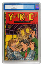 YOUNG KING COLE VOL.2 #6 1947 CGC 9.4 WHITE PAGES MILE HIGH PEDIGREE.