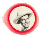 GENE AUTRY REAL PHOTO RING.