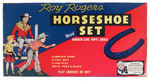 "ROY ROGERS HORSESHOE SET" BOXED.