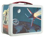 SATELLITE METAL LUNCH BOX.