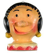 OLIVE OYL FIGURAL STRING HOLDER.