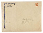 “TOM MIX OFFICIAL COMMISSION” PREMIUM "RANCH BOSS" CERTIFICATE AND MAILER.