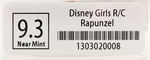"DISNEY GIRLS R/C - RAPUNZEL" TANGLED RARE CHASER PINPICS 9.3 NM.